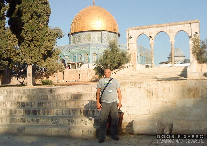 Doobie Sabbo at the Dome of the Rock