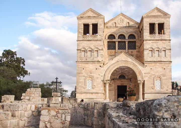 Mt. Thabor, believed by many to be the site of the Transfiguration of Jesus.